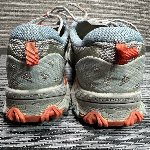 La Sportiva Shoes Womens 9.5 Gray Bushido II Trail Mountain Running Sneakers - Picture 9 of 16